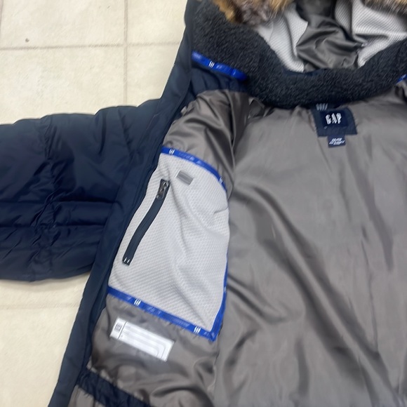 NWOT GAP Men’s Hooded Parka | Midnight Blue | XXL - Picture 5 of 7